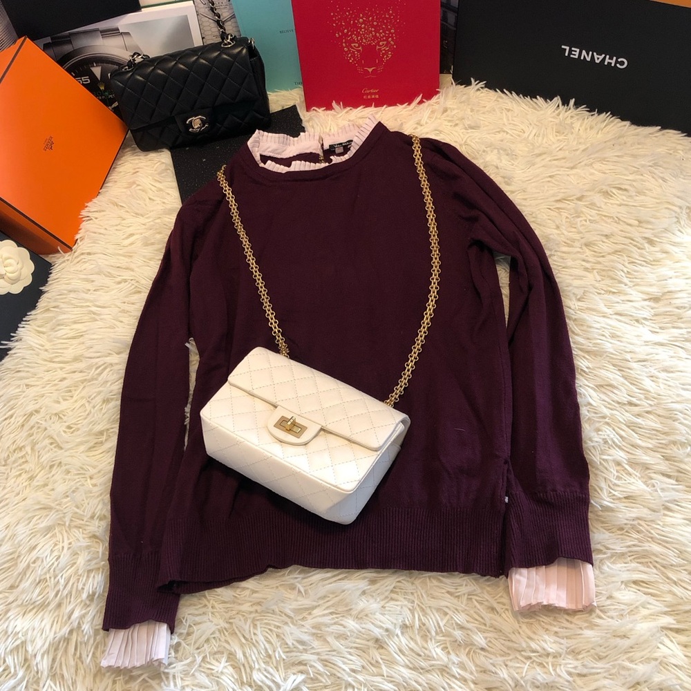 VILA MILANO Collar Sweater Long Sleeves (Free mystery La Mer item & clothes)